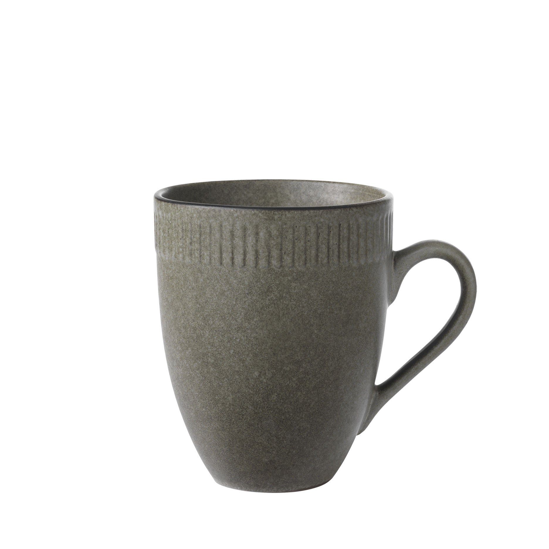 Relief krus 30 cl stentøj grå